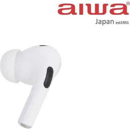 Aiwa Kabellose Kopfhörer mit Ladebox EBTW-350WT Weiss (Senza fili), Cuffie, Bianco