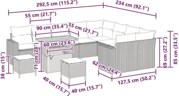 Produktbild vidaXL Serenity