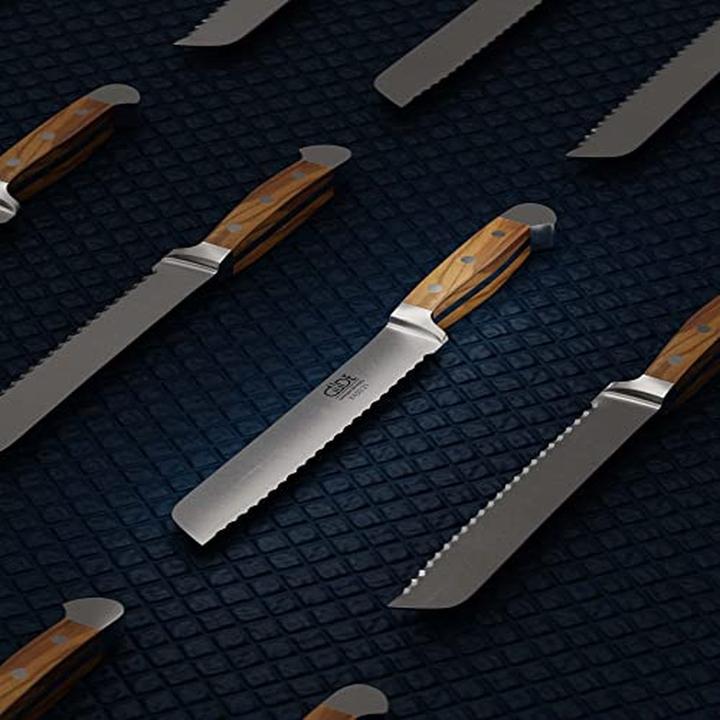 Actual product image Güde Solingen Alpha bread knife (21 cm)