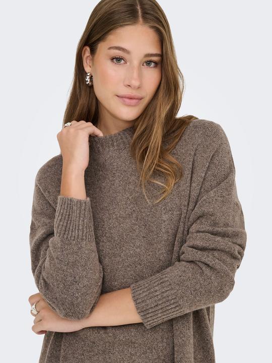Produktbild Only Onlhazel Ls Highneck Overs Pull Knt Noos (M)