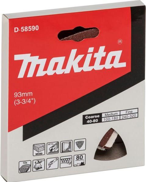 Image du produit Makita Papier abrasif Delta. Bois K80 (80)