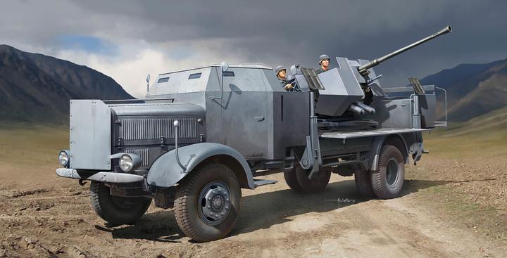 Image du produit Trumpeter L4500A avec 3.7cm Flak 37