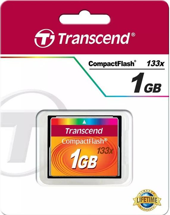 Produktbild Transcend Compact Flash Card (1 GB, CF)