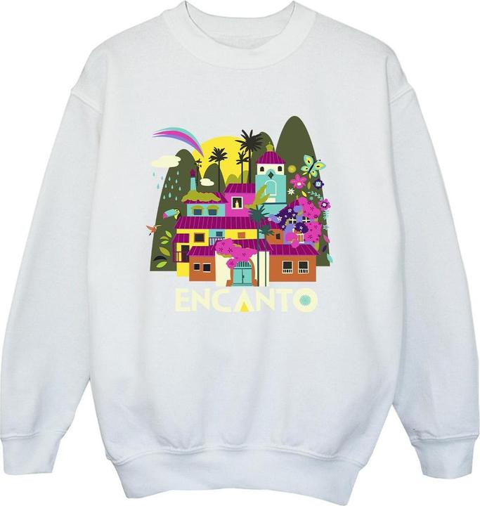 Actual product image Disney Boys Encanto Many Houses Sweatshirt (104)