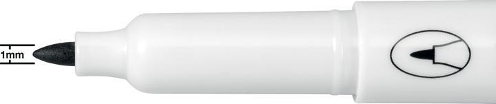 Actual product image Nobo Glide Whiteboard Pen (4x)