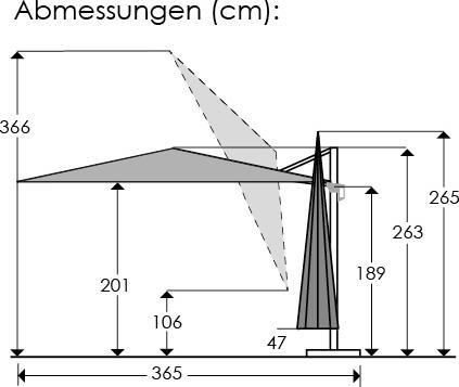 Produktbild Schneider Schirme Monaco (3 m)