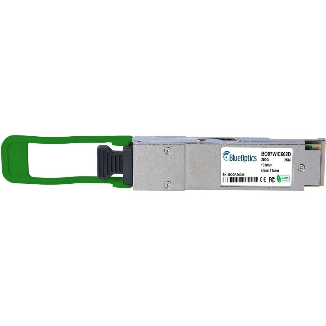 BlueOptics NVIDIA Q56-200G-FR4-2 kompatibler QSFP56 BO07WIC602D, Transceiver, Silber