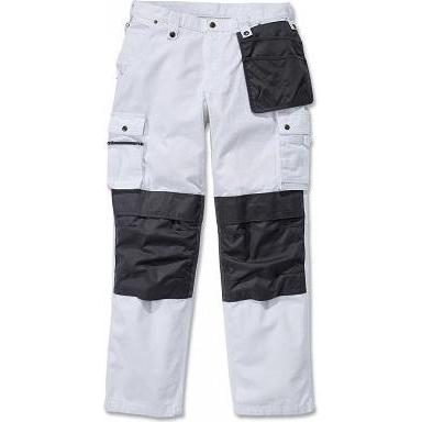 Carhartt, Pantaloni da lavoro, FEDERAL PANTS RIPSTOP WHITE taglia W30/L30