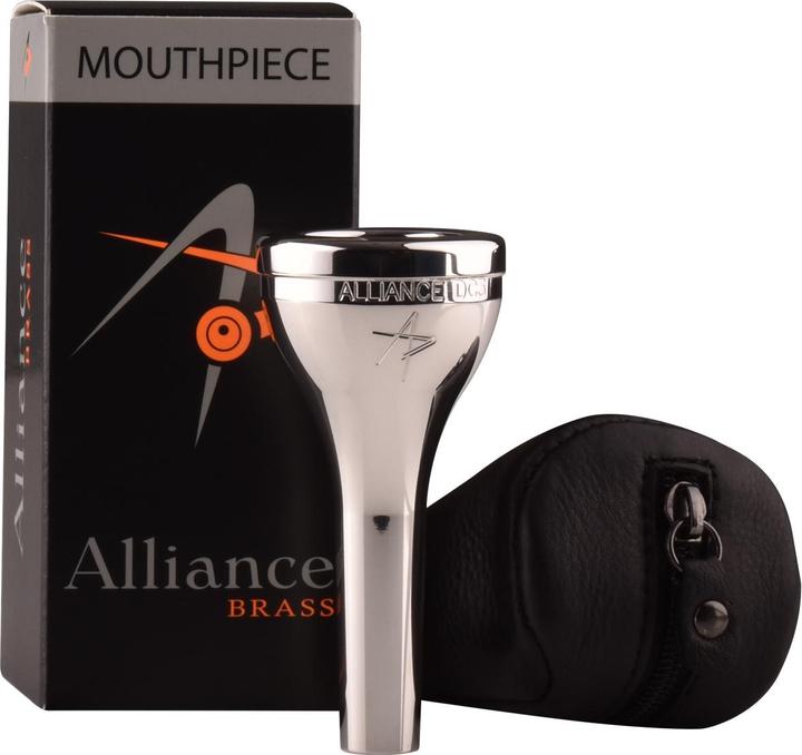 Actual product image Alliance David Childs WFM-DC4S euphonium mouthpiece, silver-plated