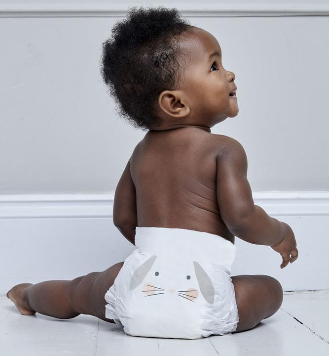 Actual product image Kit & Kin Nappies (Size 2, Pack, 40 Piece)