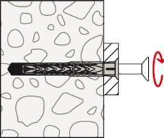 Actual product image Fischer Long shank dowel SXRL 10x160 T K (4) (4 pcs.)