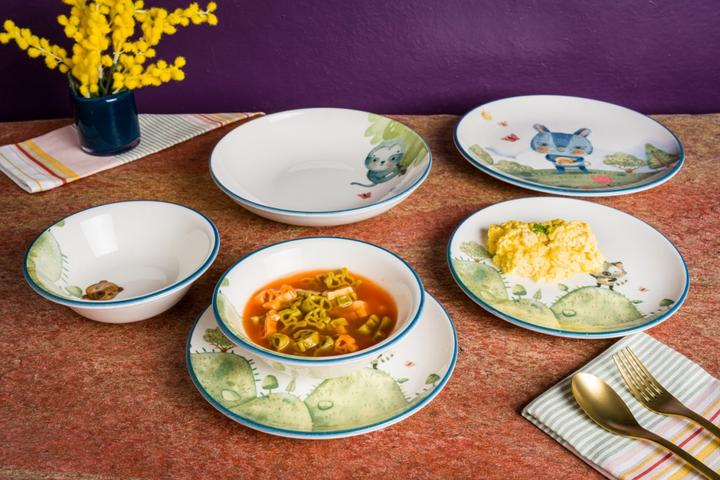 Actual product image Bonna Minimeals Bloom deep plate D23cm 1l
