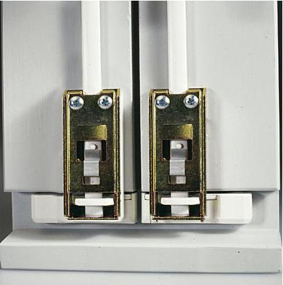 Productafbeelding Abus DSB550 W Dubbele slagplaat voor FOS550, wit