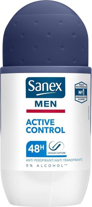Actual product image Sanex MEN ACTIVE CONTROL 48H deo roll-on 50 ml (Roll-on, 50 ml)