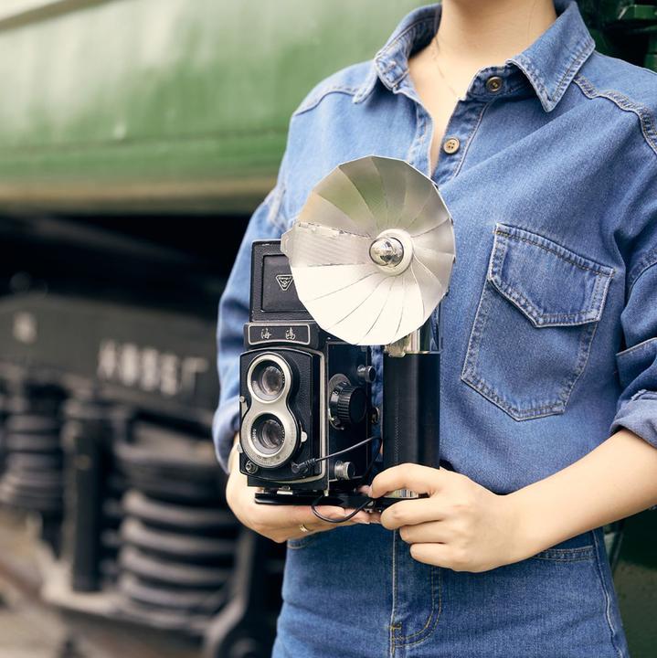 Immagine prodotto Godox Flash della fotocamera retrò (Attacco del flash, Pentax, Sony, Olympus, Leica, Fujifilm, Nikon, Canon, Universale)