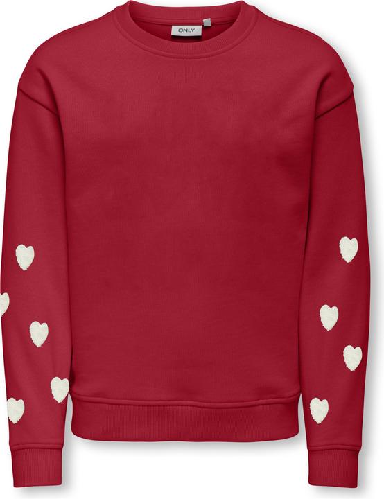 Produktbild Only Kids Pullover MARISA TEDDY HEART Pullover (122, 128)
