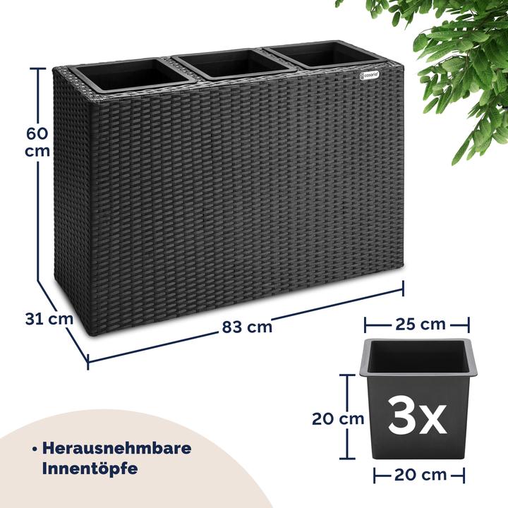 Produktbild Casaria Blumentopf (30.50 cm)