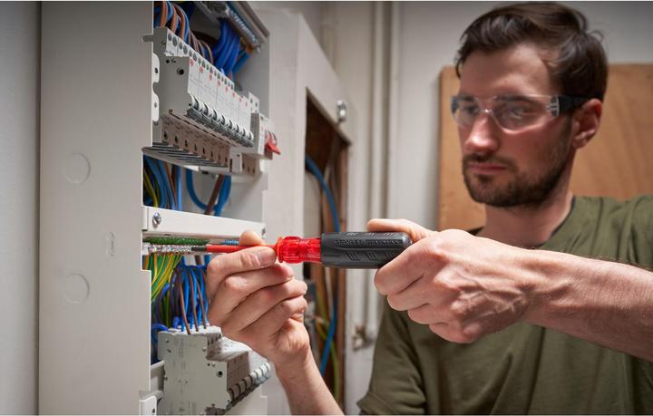 Actual product image Stanley Screwdriver Set Multi-Bit 1000V (Pozidriv cross recess (PZ), Port, Phillipps cross recess (PH))