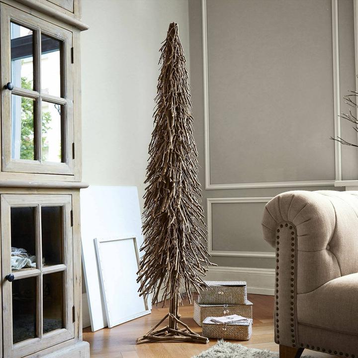 Actual product image Loberon Decorative tree Sullivan brown (160 cm)