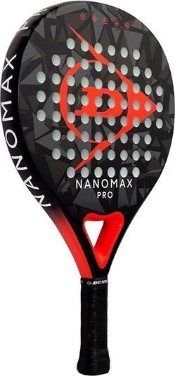 Dunlop Padel racket Nanomax Pro zwart rood (2025)