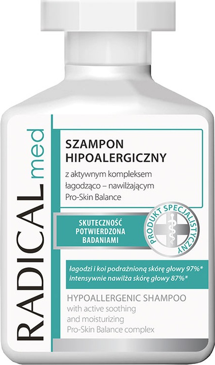 Actual product image Ideepharm Radical Med Psoriasis (300 ml, Liquid shampoo)