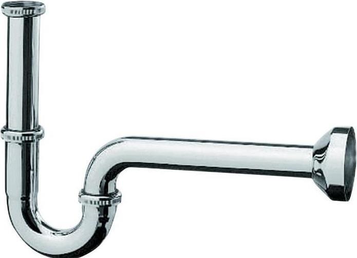Produktbild hansgrohe HG Röhrensiphon installationsfreundlich chrom (Röhrensiphon, 1 1/4")