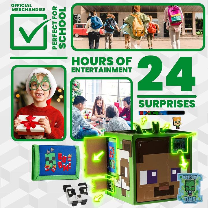 Produktbild Minecraft Adventskalender