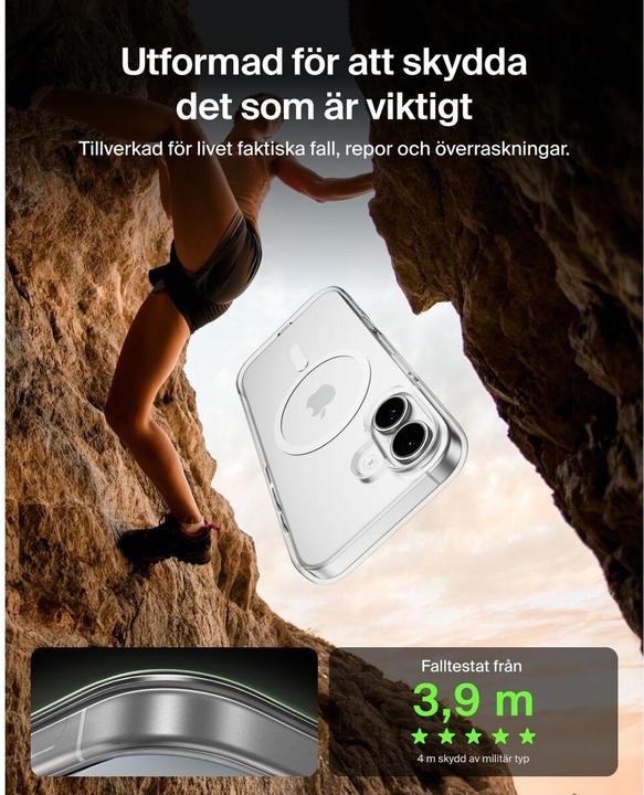 Produktbild Belkin SheerForce magn. Schutzh. iPhone 17 transparent MSA030hqCL (Apple iPhone 17)