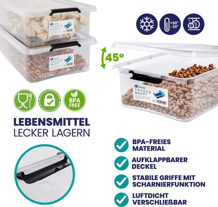 Immagine prodotto Deuba Aufbewahrungsbox (60 x 40 x 17 cm, 30 l)