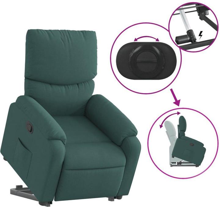 Image du produit vidaXL Relaxsessel mit Aufstehhilfe