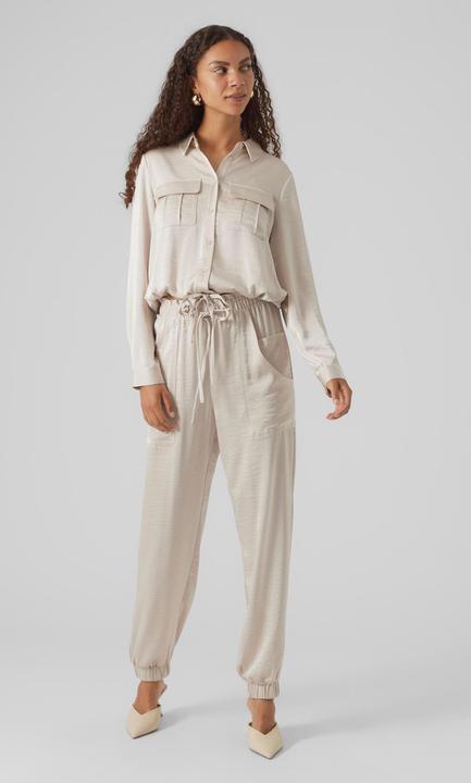 Actual product image Vero Moda VMMARYS Hohe Taille Hose Hose mit weitem Beinschnitt (M)