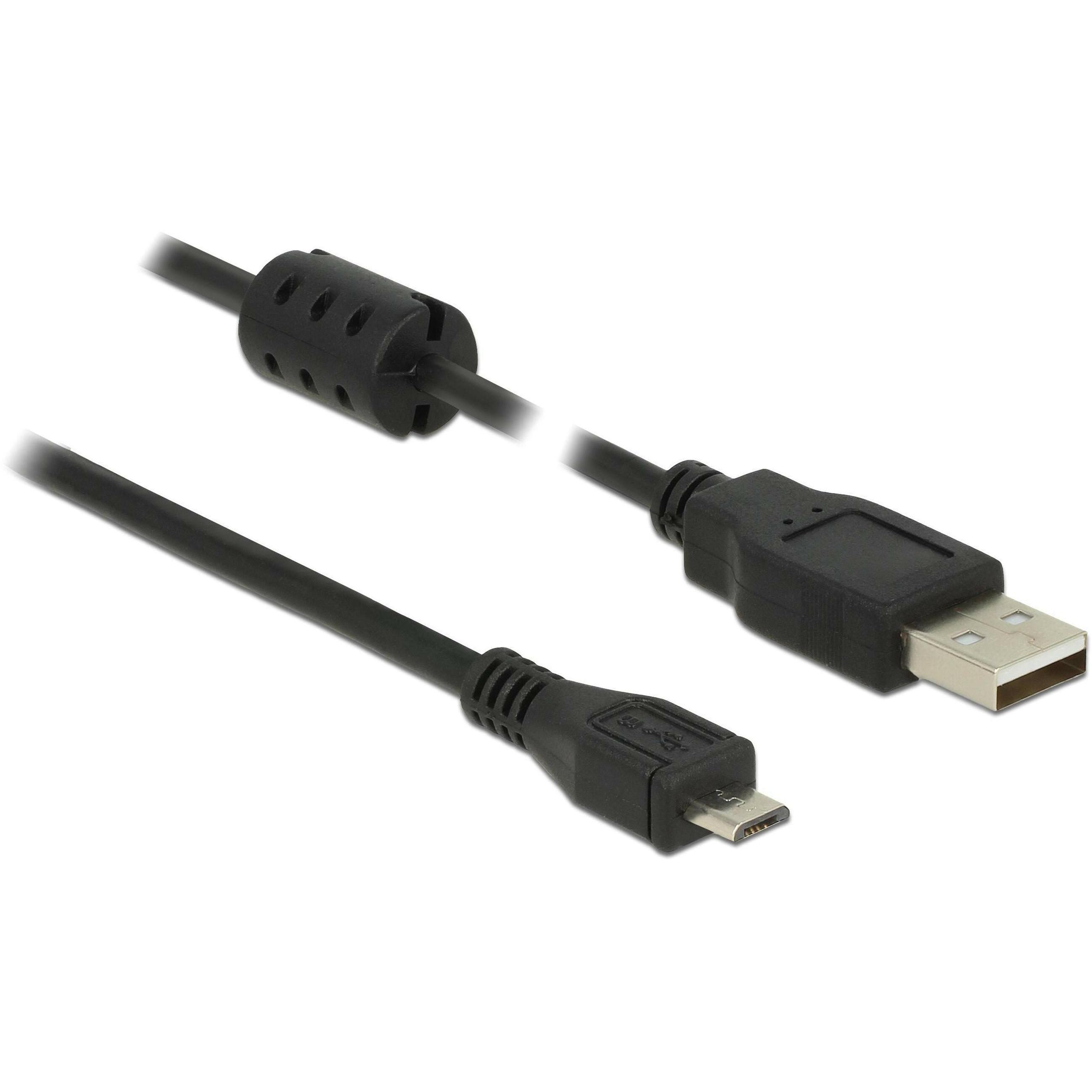 Delock USB A - USB Micro-B (2 m, USB 2.0), USB Kabel