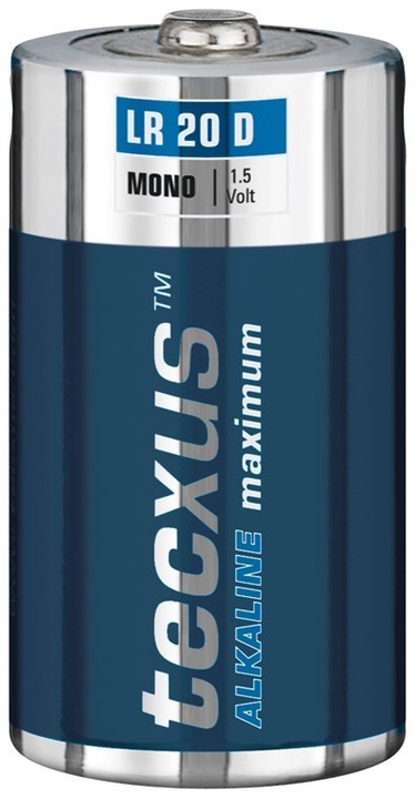 Actual product image Tecxus Mono LR 20 D - Battery 2 x D - Alkaline (2 pcs., D, 14800 mAh)