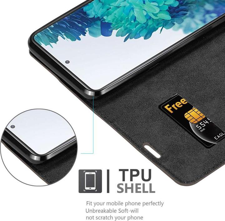 Produktbild Cadorabo Book Invisible Magnet Cover (Samsung Galaxy S20 FE)