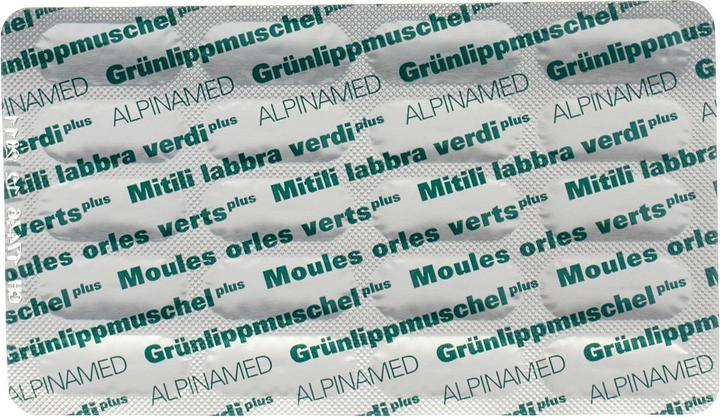 Nutritional values and ingredients Alpinamed Green-lipped mussel (120 Piece, Capsules, 100 g)