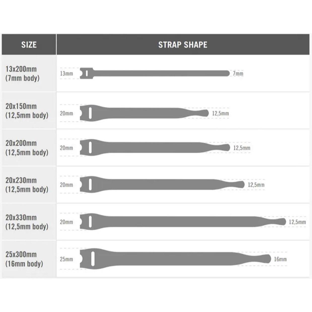 Thumbnail - Velcro brand, Kabelbinder, Professional Markenkabelbinder (Klettkabelbinder, 300 mm, 100 Stk.)