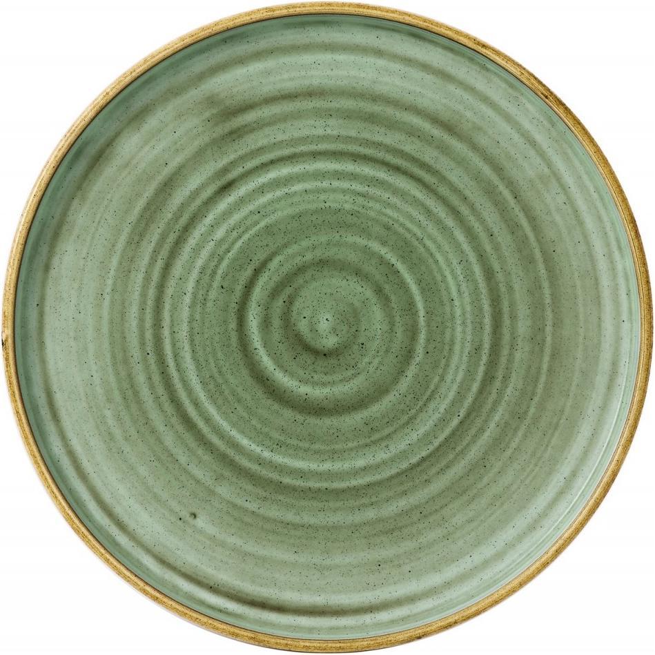 Thumbnail - Churchill Stonecast Samphire Green Walled Teller flach 26cm, Teller, Grün