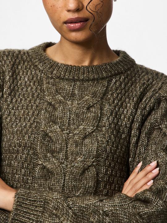 Actual product image Pieces Pcnina Ls O-Neck Knit Noos Bc (L)