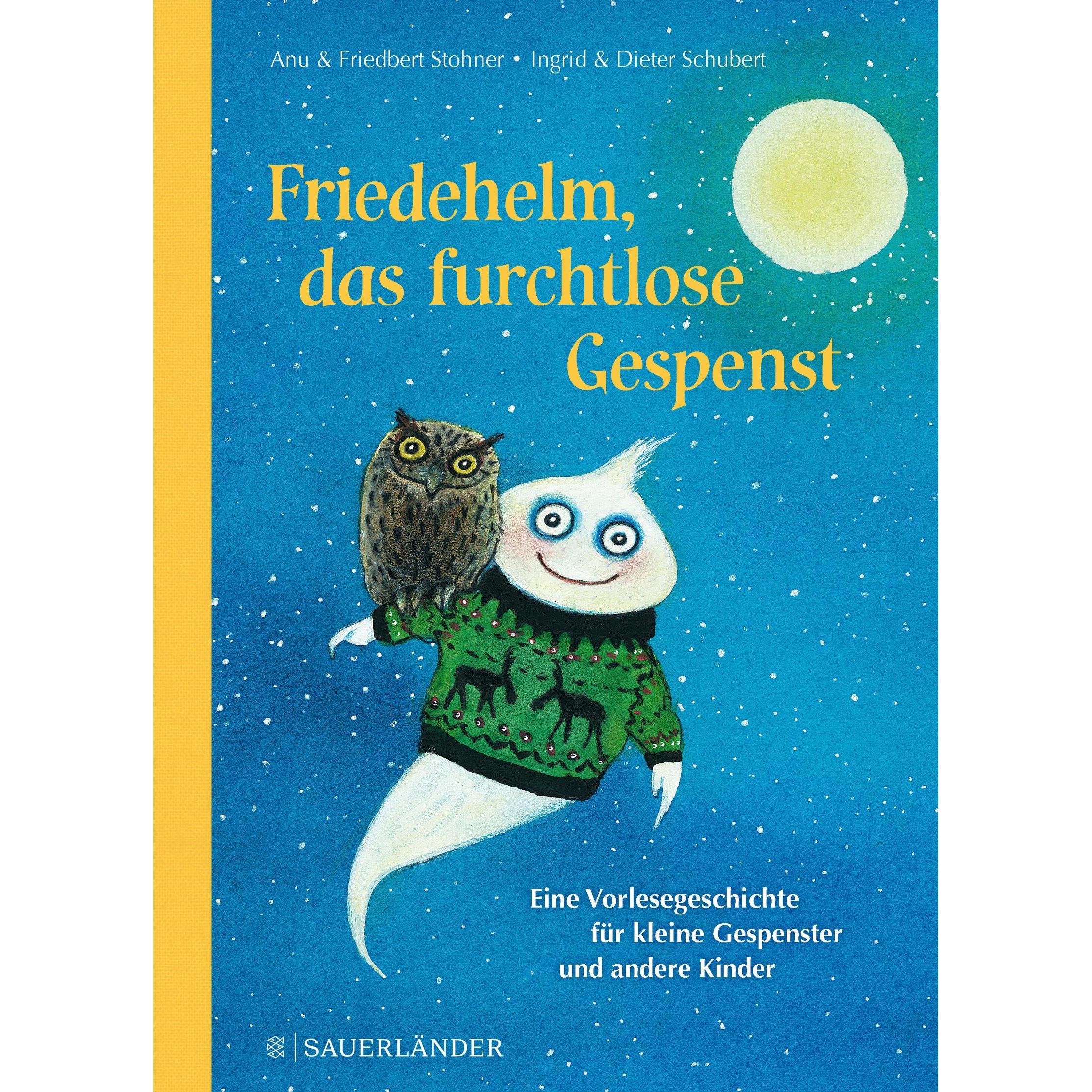 Friedehelm, das furchtlose Gespenst, Kinderbücher von Anu Stohner, Friedbert Stohner