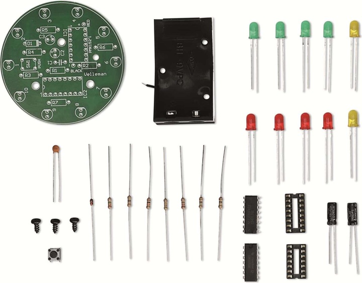 Valori nutrizionali e ingredienti Whadda WSG152 Kit LED ruota ragno LED (Kit di costruzione)