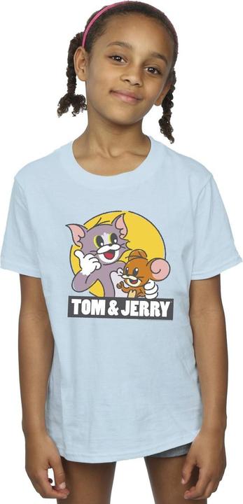 Immagine prodotto Tom & Jerry Sketch Logo Maglietta Ragazze (104)