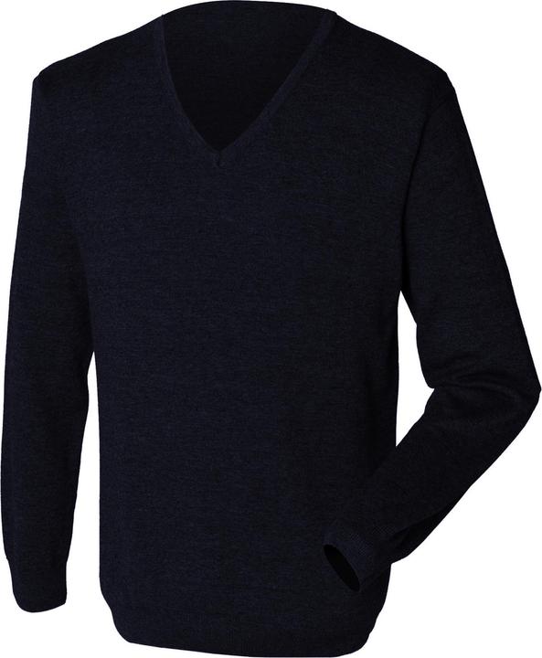Immagine prodotto Henbury Maglia a maglia fine Felpa con scollo a V (XXS)