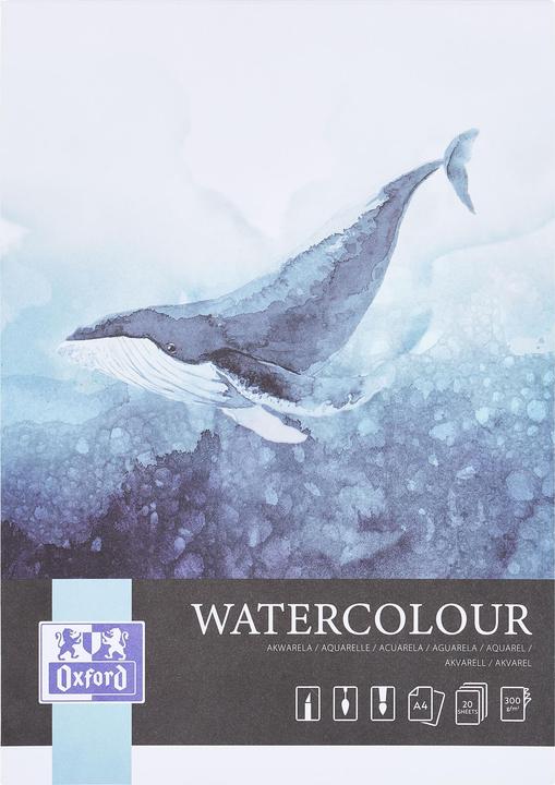 Produktbild Oxford Aquarellblock (A4, Blanko)