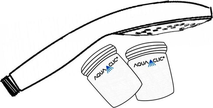 Immagine prodotto aquaclic Set risparmio idrico Variété-Pur (5 Tipi di raggi, 11 l/min)