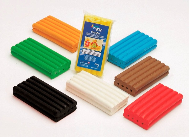 Produktbild Glorex Plastilin 250g weiss