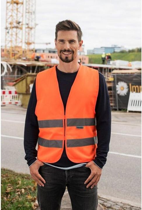 Produktbild Korntex Warnweste aus Baumwollmischgewebe (XL)