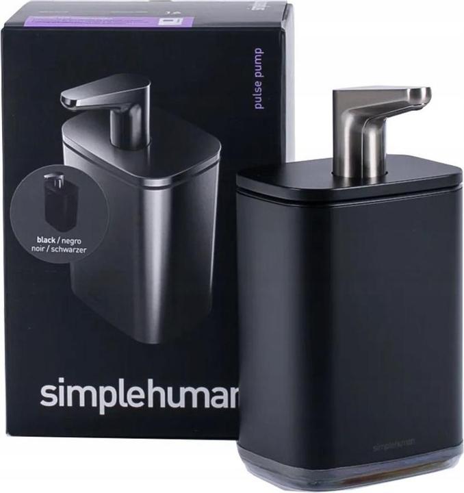 Immagine prodotto Simplehuman Distributore di sapone da 473 ml, nero opaco