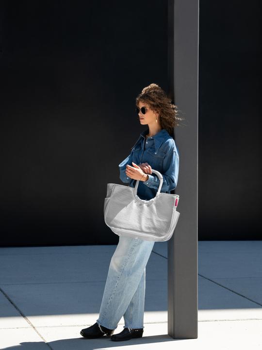 Produktbild reisenthel Einkaufskorb Loopshopper L Silver Crackle