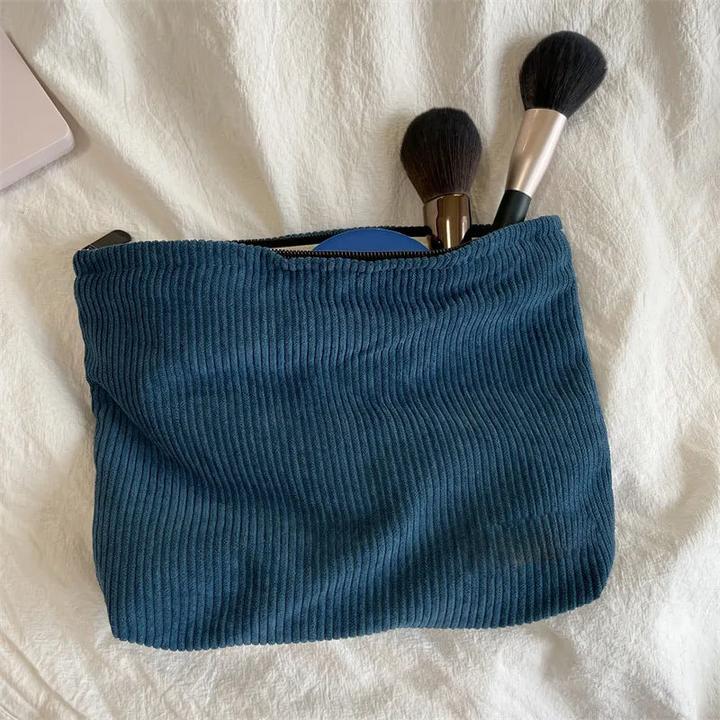 Produktbild Only-Bags.Store Cord Reise Kosmetiktasche Portable Make-up Aufbewahrungstasche Geldbörsen grosse Kapazität