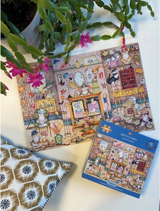 Immagine prodotto Gibsons Puzzle di Hetty Hats 500 pezzi (500 pezzi)